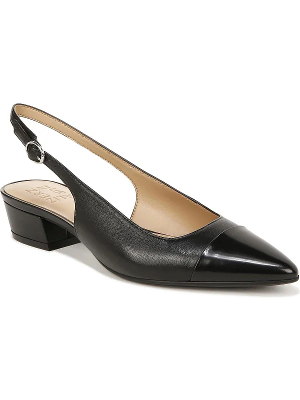 Banks Womens Leather Pointed Toe D'Orsay