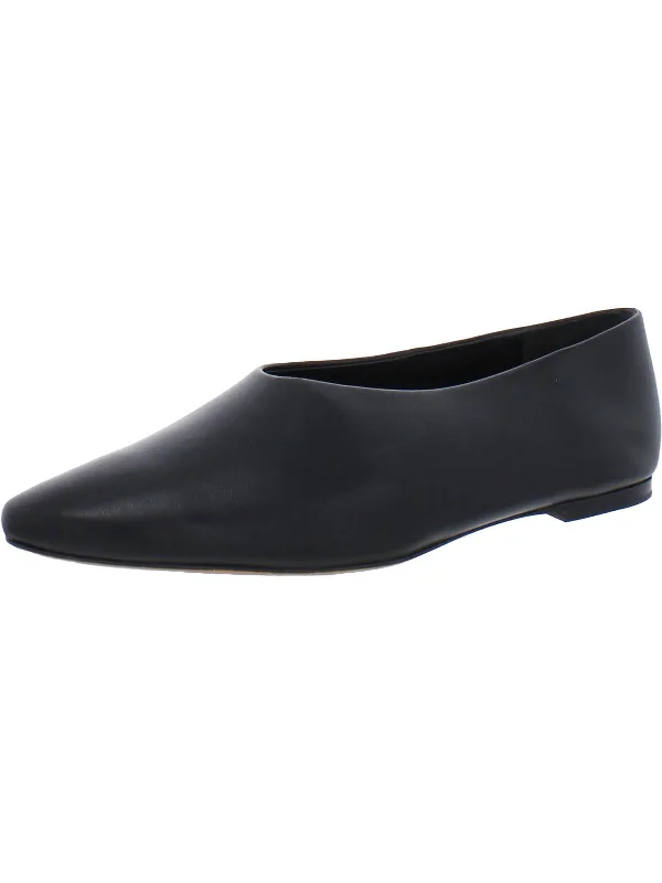 Behati Womens Leather Slip On Flats Shoes