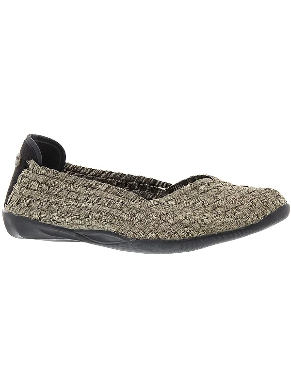 Catwalk Womens Woven Flats