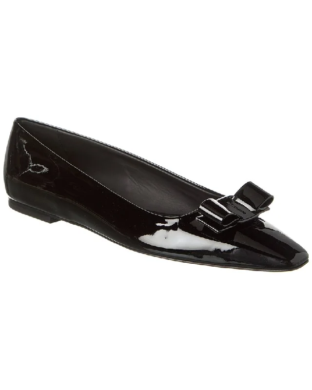 Ferragamo Anz 1 Patent Flat