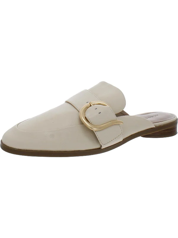 Grandprix Womens Leather Mules