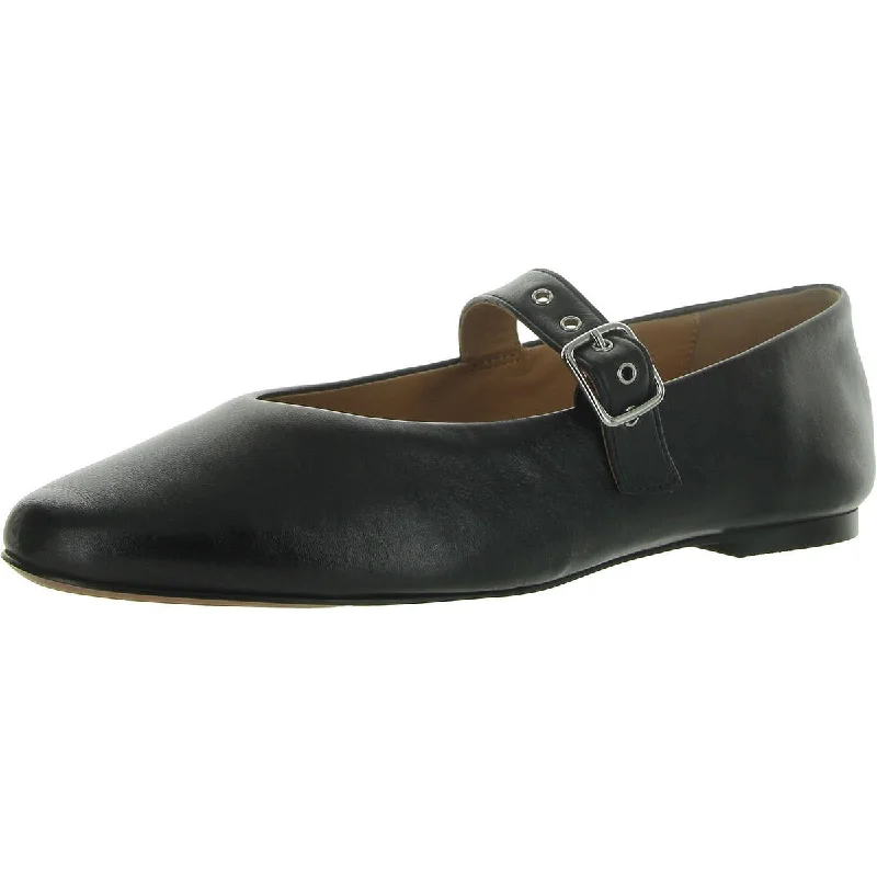 Grommet Mary Janes Womens Leather Adjustable Mary Janes