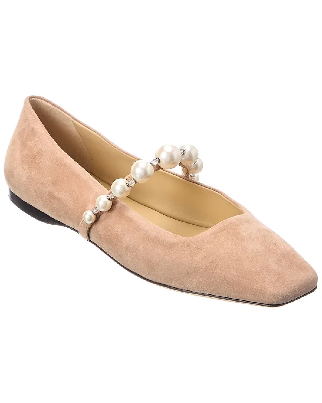 Jimmy Choo Ade Suede Flat