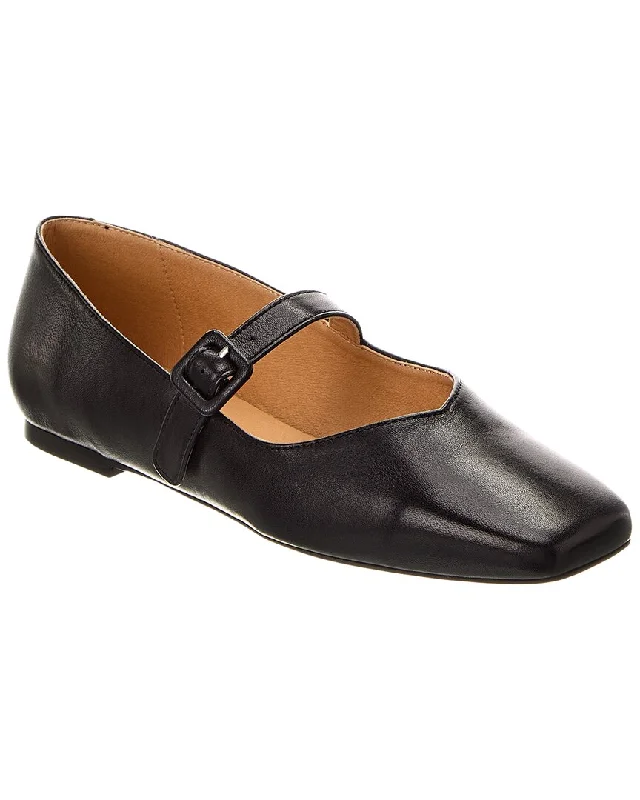 M by Bruno Magli Elissa Leather Flat