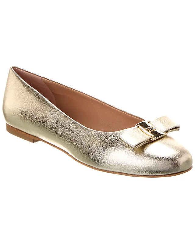 M by Bruno Magli Luce Leather Flat