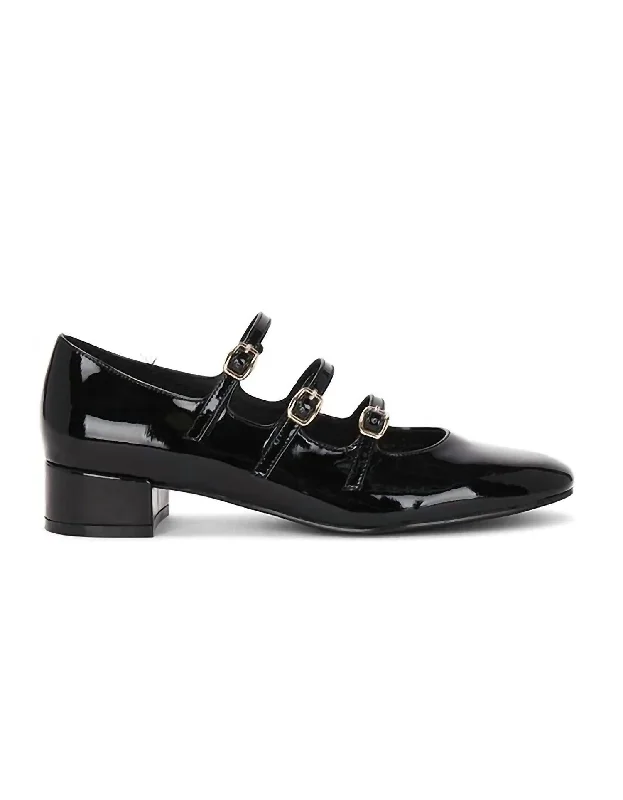 Marcie Maryjane In Black Patent