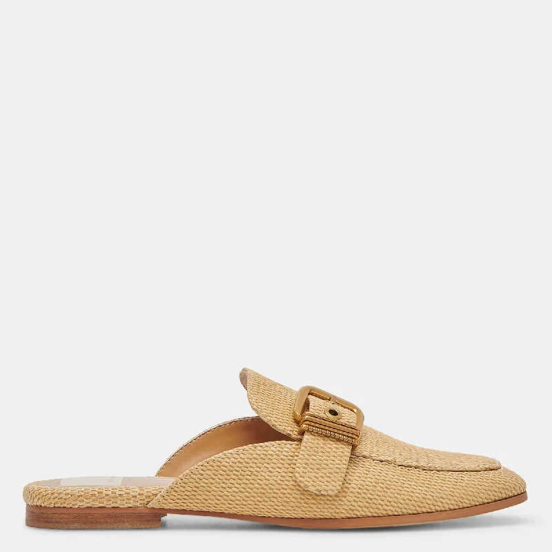 SANTEL FLATS HONEY RAFFIA