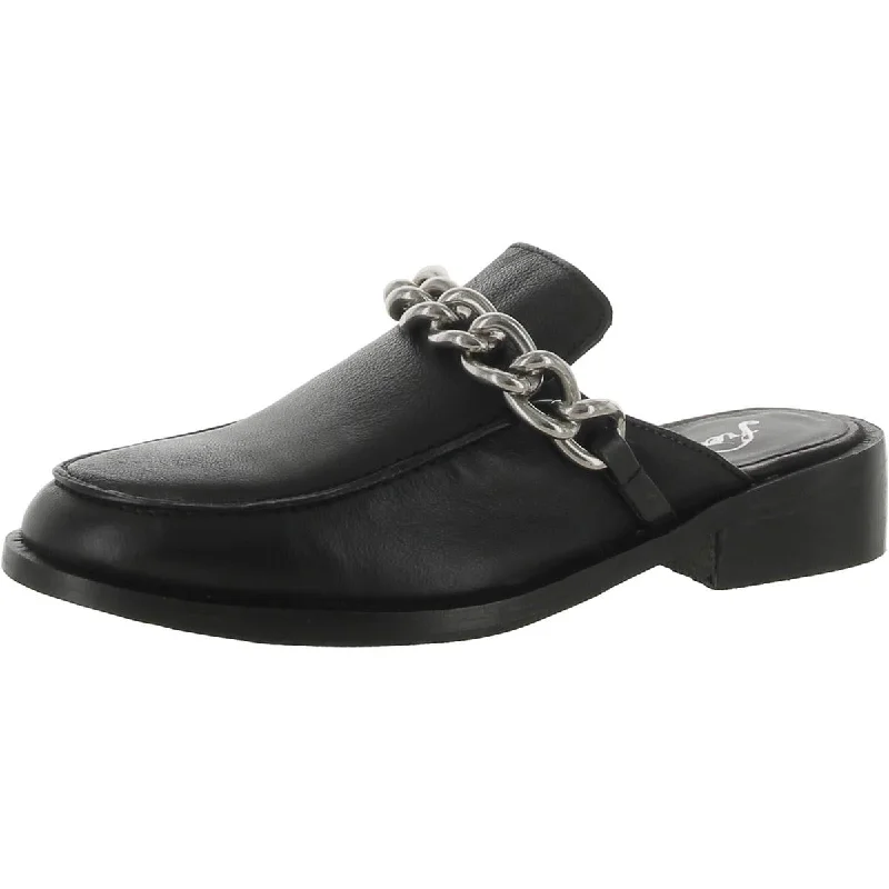 Vida Womens Leather Mules