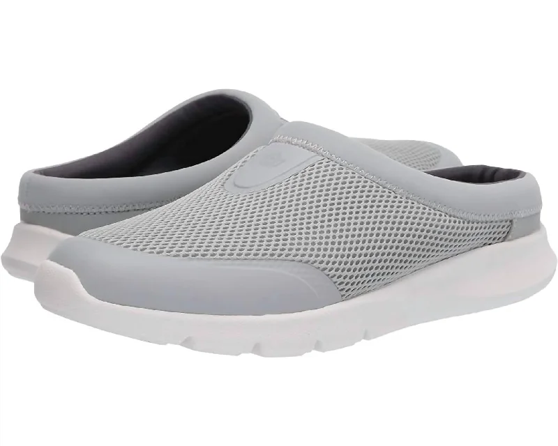 Women's Bliss Slide - Wide Width In Grey